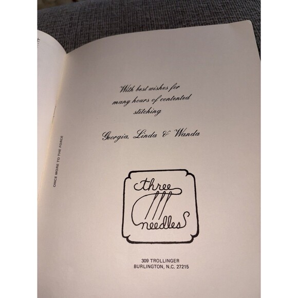 Duke Blue Devils University Cross Stitch Pattern Book Three Needles 1980 Gift - Picture 8 of 8